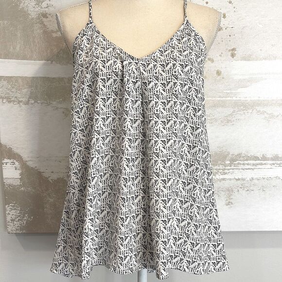 Abstract ZOA NEW YORK Racerback Hi-Low blouse - Picture 1 of 9